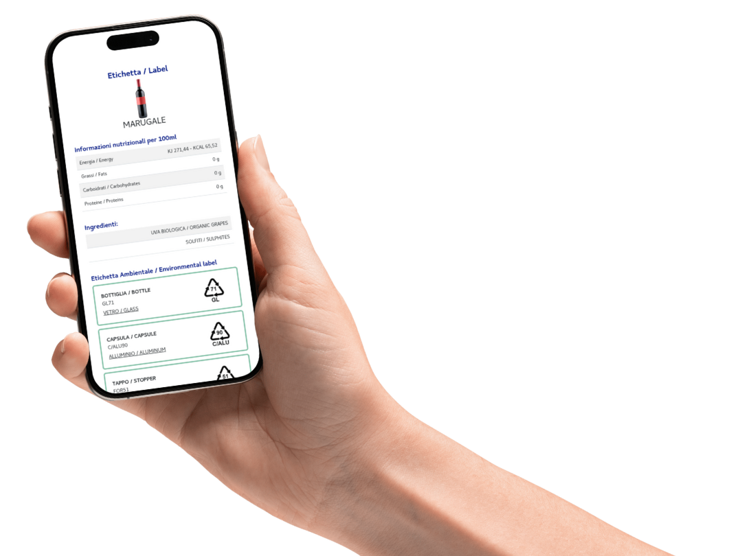 Generatore QR Code per le etichette vino